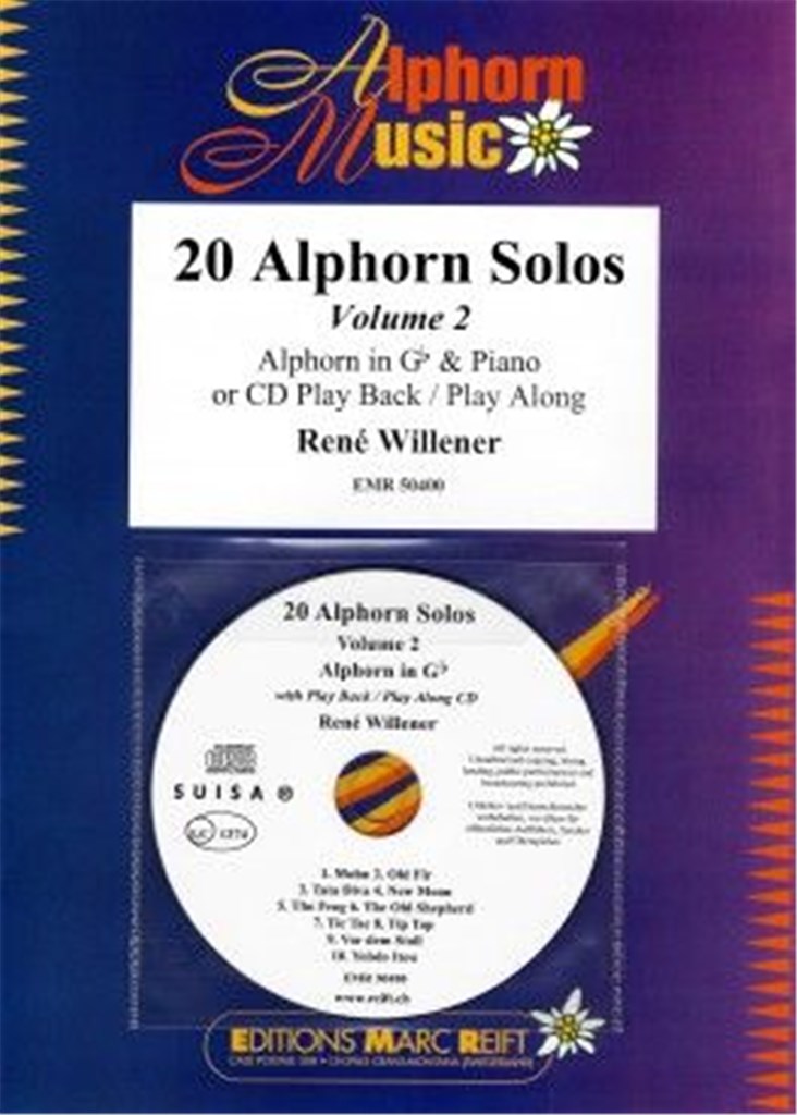 21 Alphorns Solos Volume 2